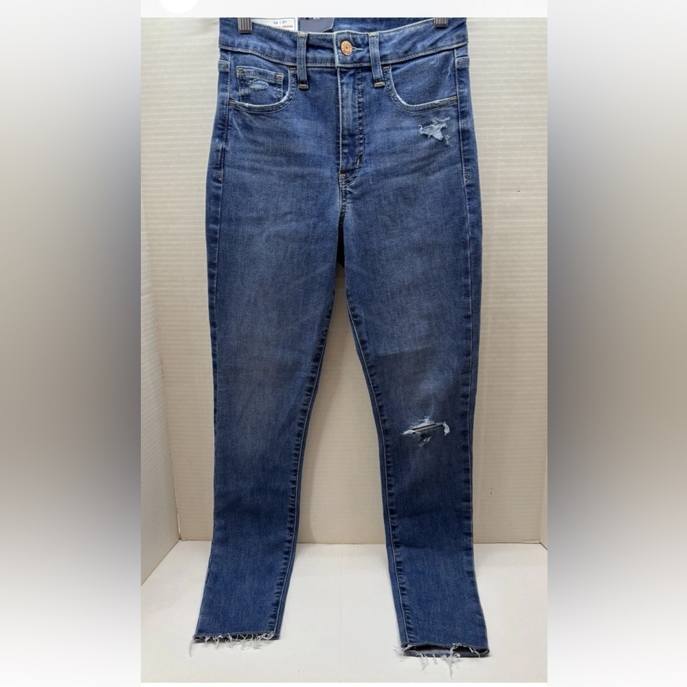 Gap High Rise Universal Jeggings Jean Medium Indigo Womens 26/2 NWT